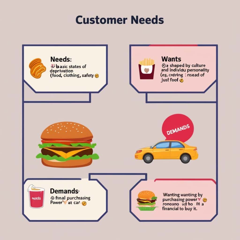 customer needs Principles of Marketing